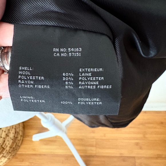 MARC NEW YORK WENDY WOOL MELTON PEACOAT - Picture 14 of 16